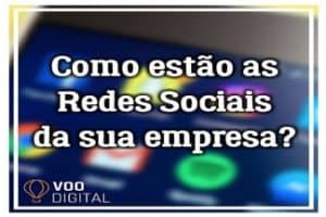 redes sociais da sua empresa