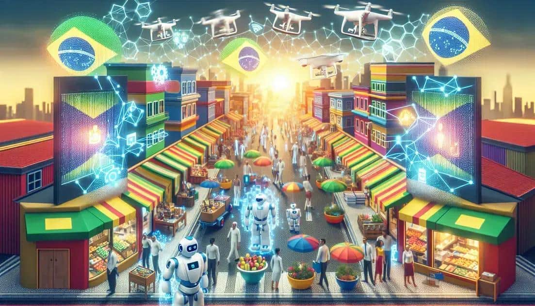 inteligência artificial em pequenas e médias empresas brasileiras