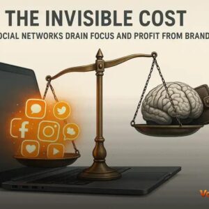 Custo Invisível: redes sociais drenam foco e lucro da marca