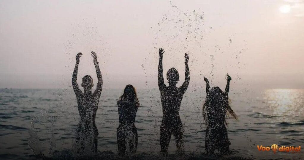 Agência de marketing que trabalha com anúncios pagos em redes sociais.